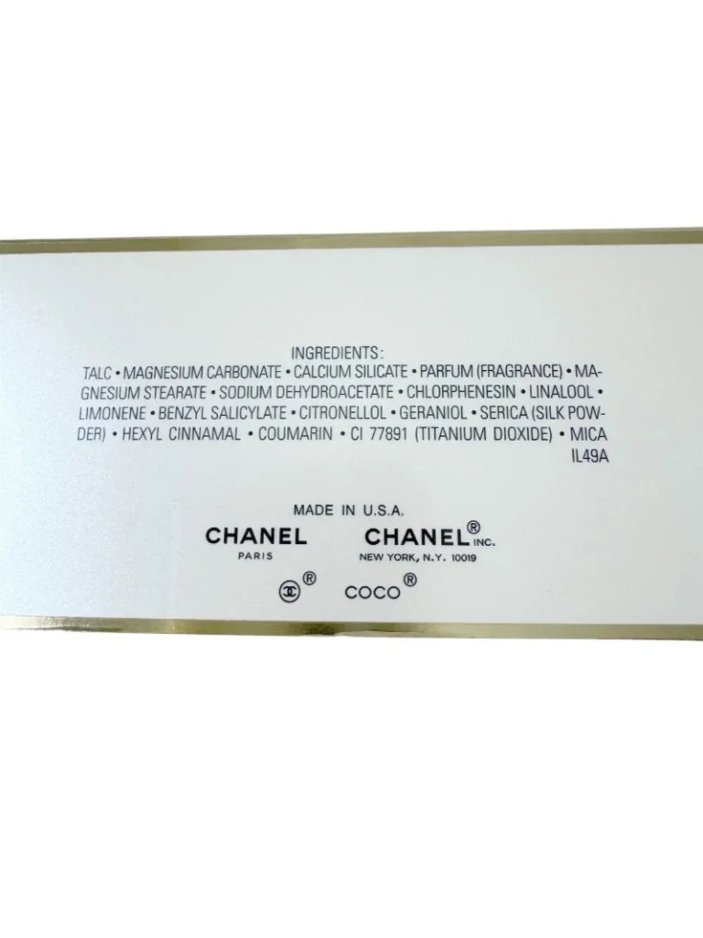 Coco Chanel Mademoiselle Paris Fresh After Bath Powder Women 5 Oz NIB